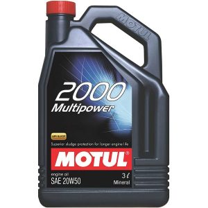 Motul 2000 20W50 Mineral Engine Oil for Cars – 4 Litres
