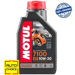 Motul 7100 10W30 100% Synthetic Engine Oil – 1 Litre