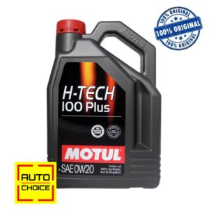 Motul H-Tech 100 Plus 0W-20 100% Synthetic Engine Oil – 4 Litres