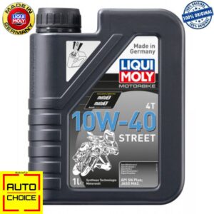 Liqui Moly 10W-40 Street Synthetic Technology (Semi-Synthetic) Engine Oil – 1 Litre