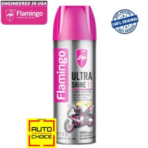 Flamingo Ultra Shine 11 Silicone Protector for Motorbike/Car – 450ml (F133L)