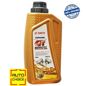 Hero 10W-30 Mineral Engine Oil for Motorbike – 900ml