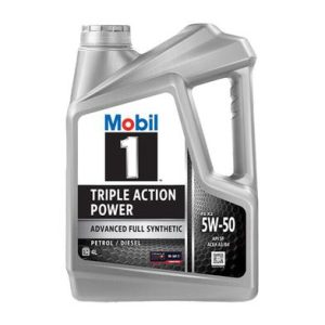 Mobil 1 5W-50 Full Synthetic Engine Oil for Car – 4 Litres