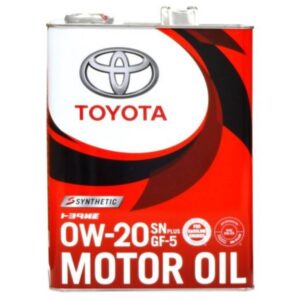Toyota 0W-20 Synthetic Engine Oil for Hybrid Car – 4 Litres