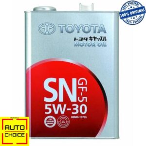 Toyota 5W-30 Synthetic Engine Oil for Car – 4 Litres