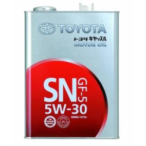 Toyota 5W-30 Synthetic Engine Oil for Car – 4 Litres