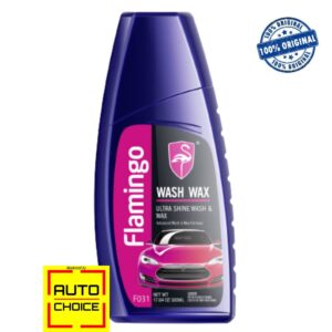 Flamingo Wash Wax (Ultra Shine Wash & Wax) with Advanced Formula – 500ml