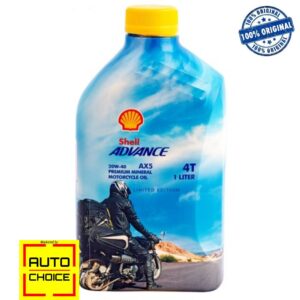 Shell Advance 20W-40 Premium Mineral Engine Oil for Motorbike – 1 Litre