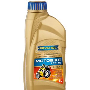 Ravenol 20W-40 Mineral Engine Oil for Motorbike Made in Germany – 1 Litre