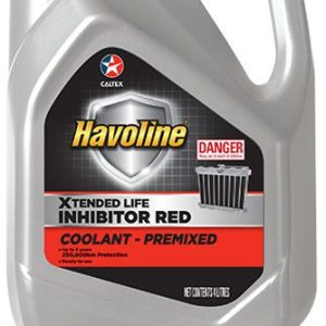 Havoline Xtended Life Inhibitor Premixed Antifreeze/Coolant-Red-4L