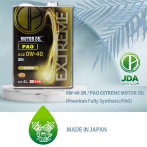 JDA 0W-40 (Premium Fully Synthetic / PAO) 4L