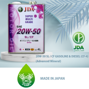 JDA 20W-50 (Advanced Mineral) 4L