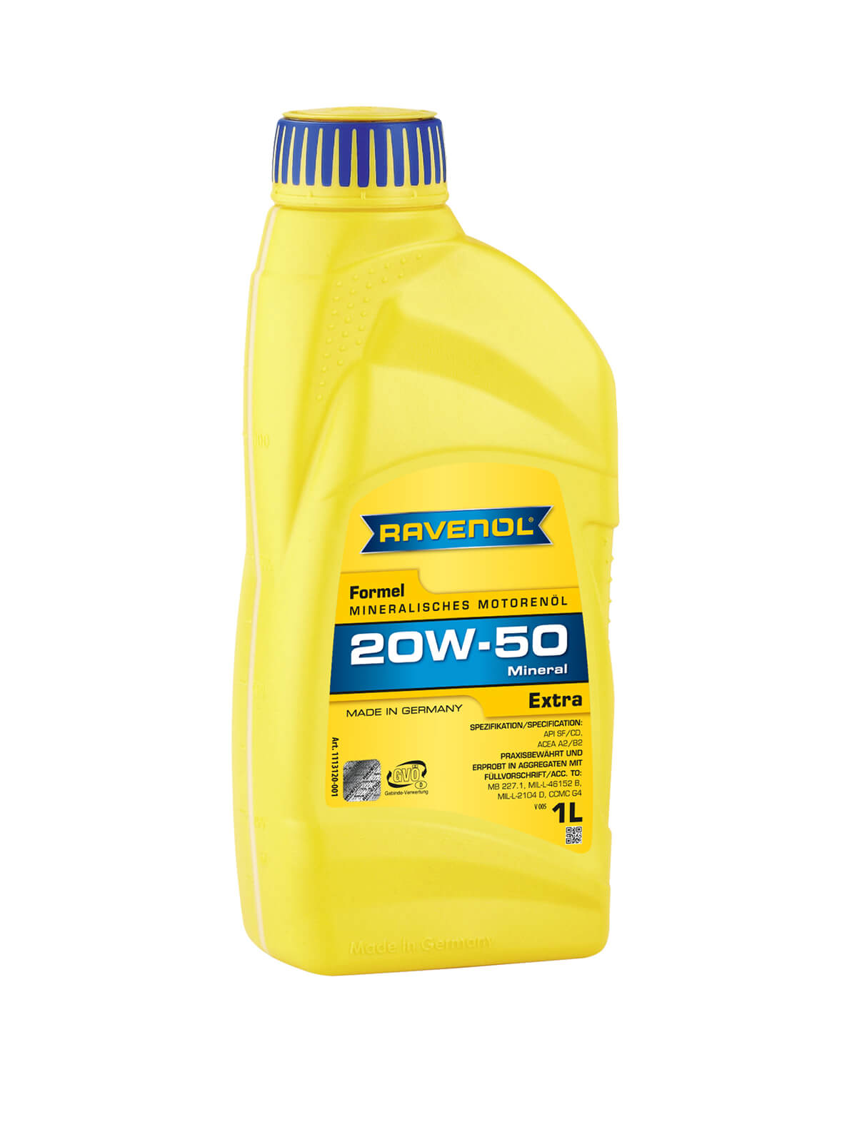 RAVENOL FORMEL EXTRA MINERAL SAE 20W-50 -1L