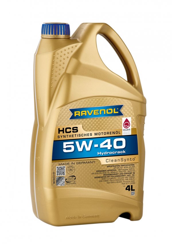 RAVENOL HCS SAE 5W-40 (SYNTHETIC) – 4L