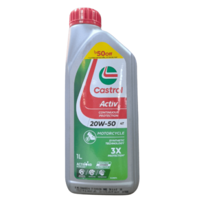 CASTROL ACTIV 4T 20W-50 MINERAL 1L